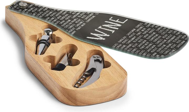 Image du produit Zeller Present Sets à vin (Bouchon de vin, Verseur de vin)