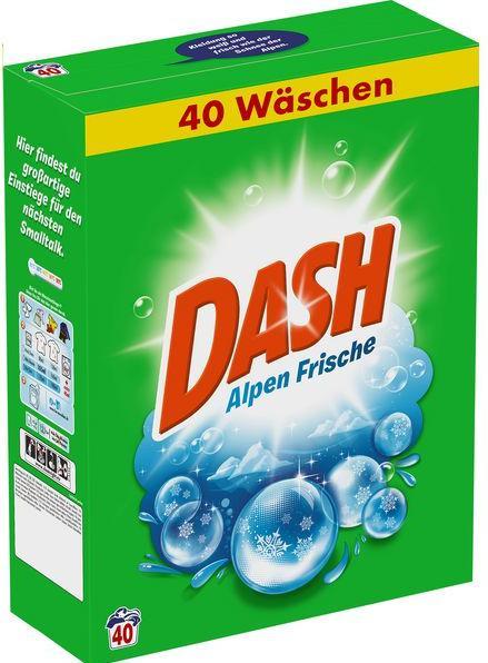Immagine prodotto Dash Regolare (40 Cicli di lavaggio, Polvere)