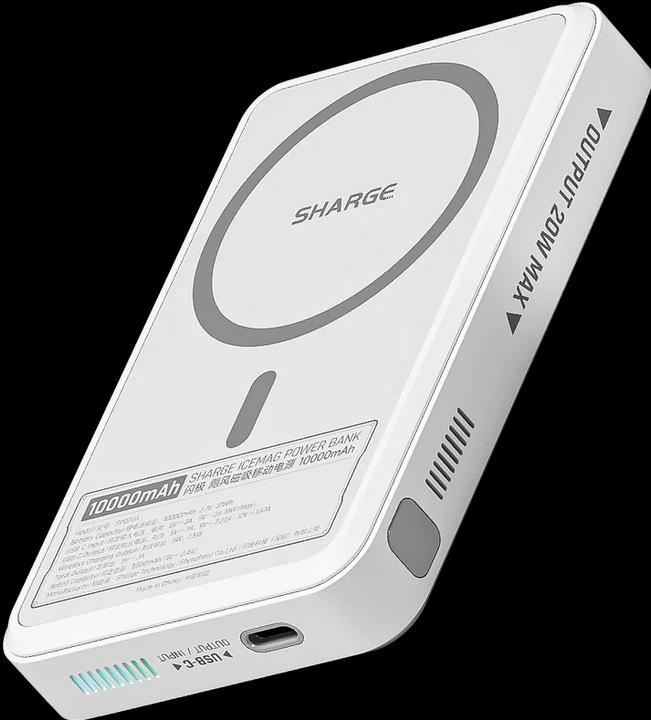 Actual product image Sharge Icemag (10000 mAh, 20 W, 37 Wh)