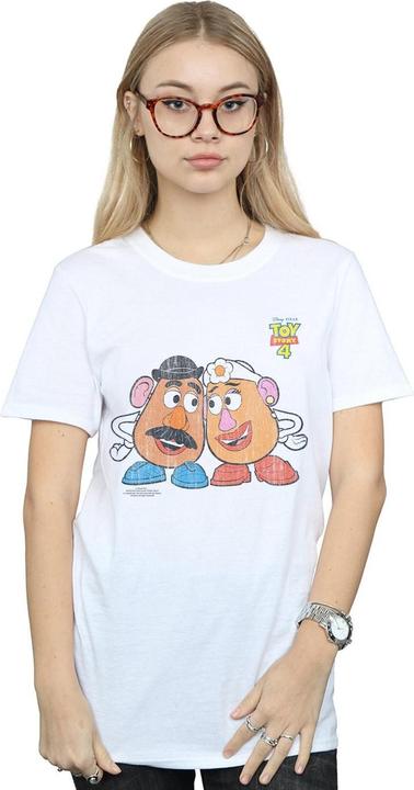 Immagine prodotto Disney Toy Story 4 Mr And Mrs Potato Head Maglietta Ampia Donna (XXL)