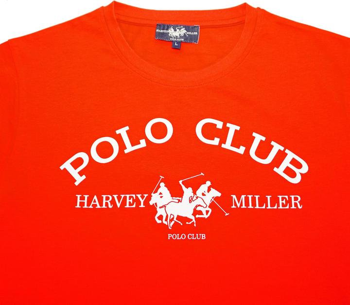 Actual product image Harvey Miller T-shirt HRM Polo Club Shortsleeve Round neck (XL)