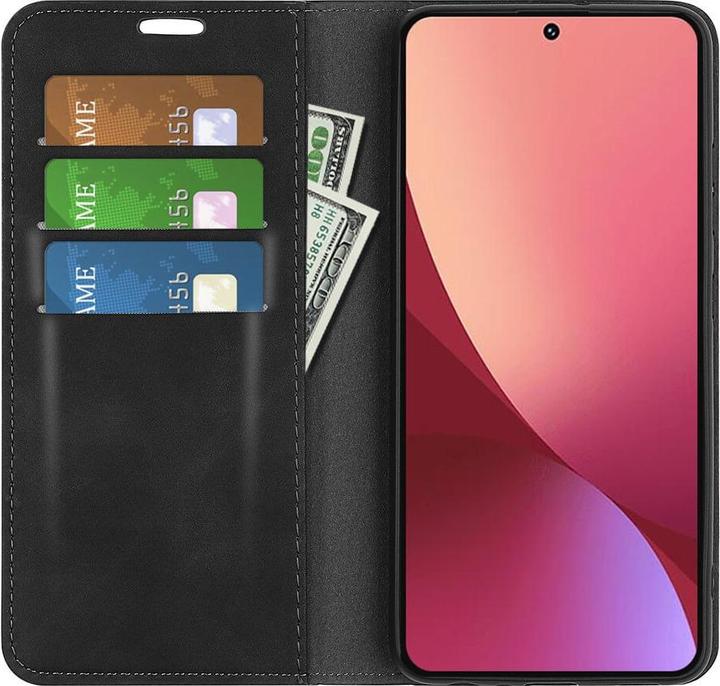 Image du produit Cover-Discount Xiaomi 12 Lite - Stand Flip Case étui noir (Xiaomi 12 Lite)