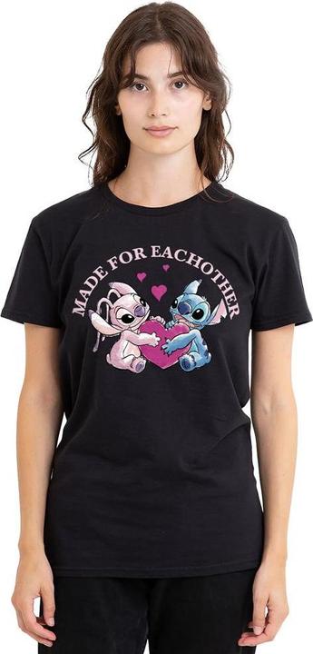 Immagine prodotto Lilo & Stitch Made For Each Other Maglietta Adulto Unisex (M)