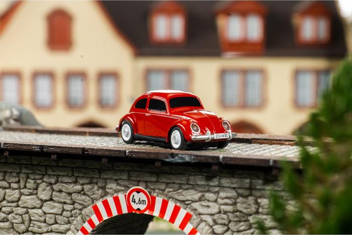 Actual product image Carson 1:87 VW Beetle red 2.4G 100% RTR (RTR Ready-to-Run)