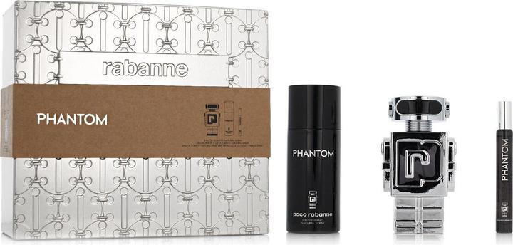 Produktbild Paco Rabanne SET Phantom Men EDT spray 100ml + DEO spray 150ml + EDT 10ml (Eau de Toilette)