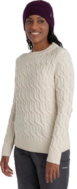 Immagine prodotto Icebreaker Maglione da donna in maglia a cavi Crewe (L)