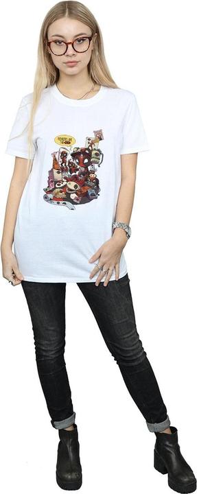 Image du produit - T-shirt DEADPOOL MERCHANDISE ROYALTIES - Femme (XL)
