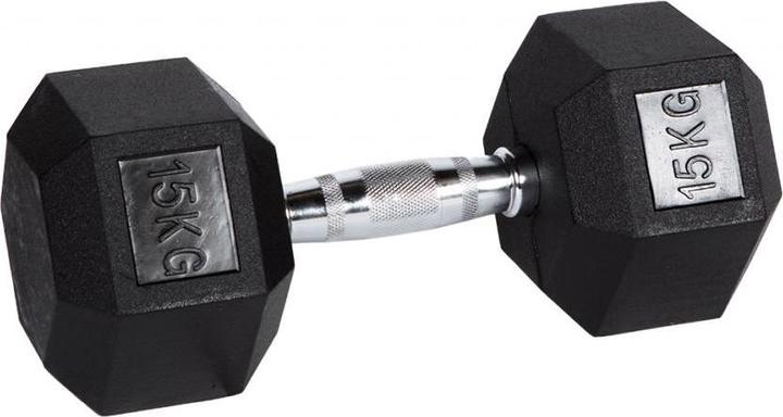 Produktbild Fitcom Hex Dumbbell 15 kg (1 x 15 kg)
