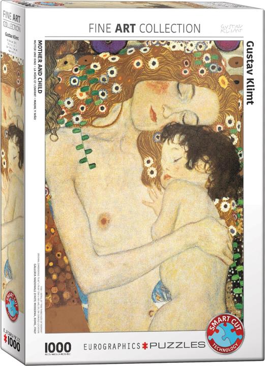 Image du produit Eurographics Mère et enfant de Klimt - détail (1000 pièces)