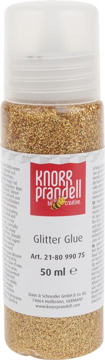 Produktbild Knorr Prandell Glitter Glue, 50ml (Weiss, Regenbogen, 50 ml)