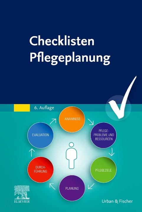 Actual product image Checklisten Pflegeplanung (German, Nadine Regnet, Elsevier GmbH, 2024)
