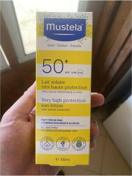 Immagine prodotto Mustela Latte solare (Latte solare, SPF 50+, 100 ml, 126 g)