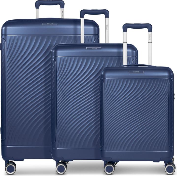 Picard Vienna 4 Rollen Kofferset 3-teilig mit Dehnfalte (195 l, XL (from 140l))