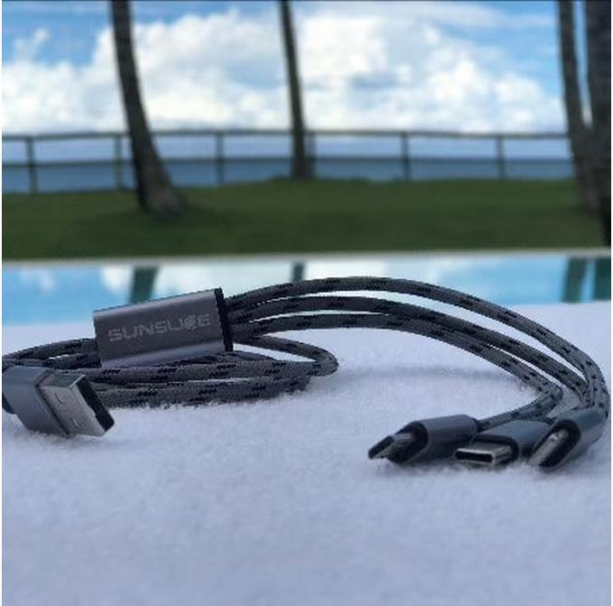 Produktbild Sunslice Trident 3-in-1 Kabel (1 m, USB 3.2)