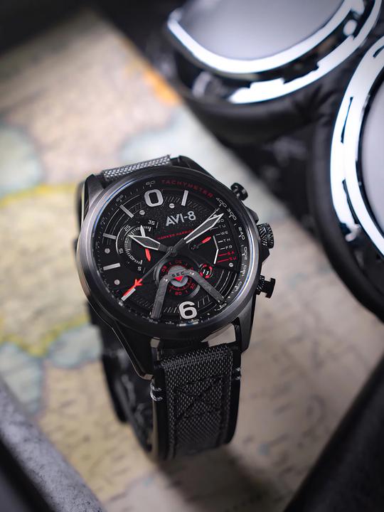 Immagine prodotto AVI-8 AV-4056-0B Hawker Harrier doppio retrogrado (Cronografo)