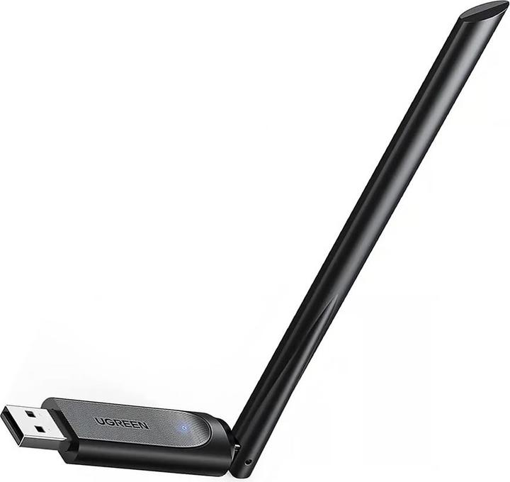 Ugreen CM496 AC650 Dual Band Wi-Fi USB Adapter - Black (USB)