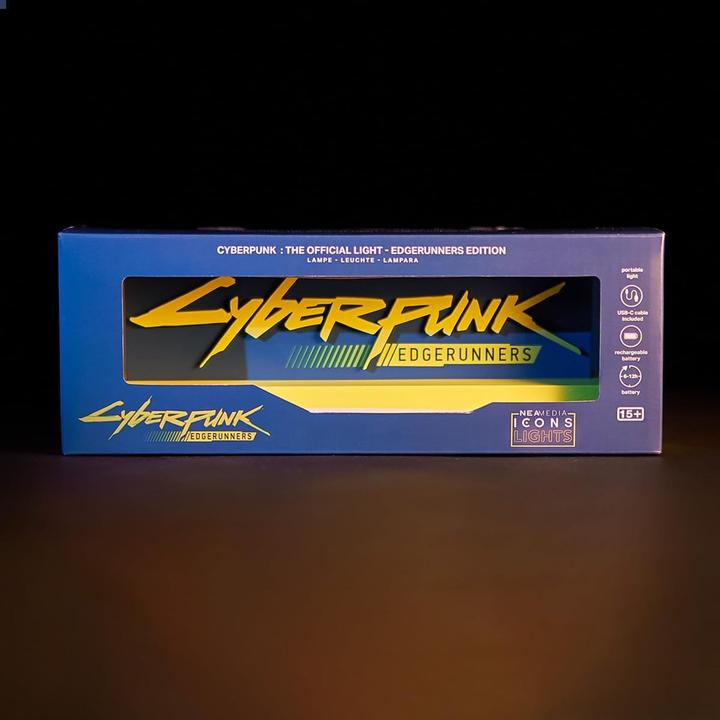 Immagine prodotto Neamedia Cyberpunk Edgerunner lampada LED Logo 22 cm