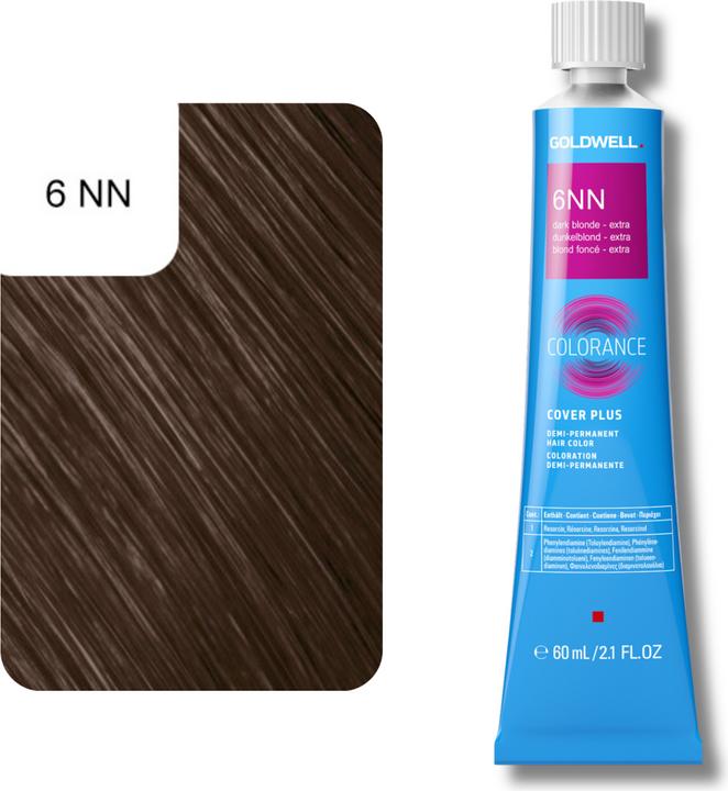 Image du produit Goldwell Colorance Tube Demi-Permanente (6NN blond foncé extra)