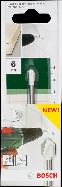 Actual product image Bosch Zubehör Tile drill D= 6.0 mm L= 80 mm (4 mm)