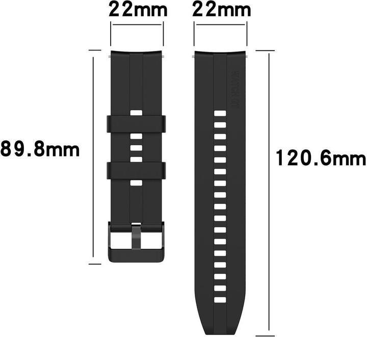 Actual product image Cadorabo Smartwatch bracelet (22 mm, Silicone)