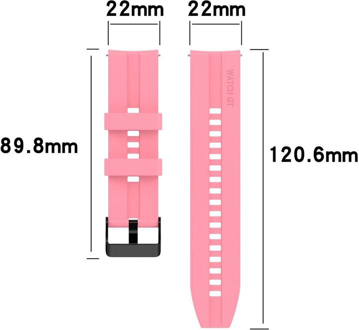 Actual product image Cadorabo Smartwatch bracelet (22 mm, Silicone)