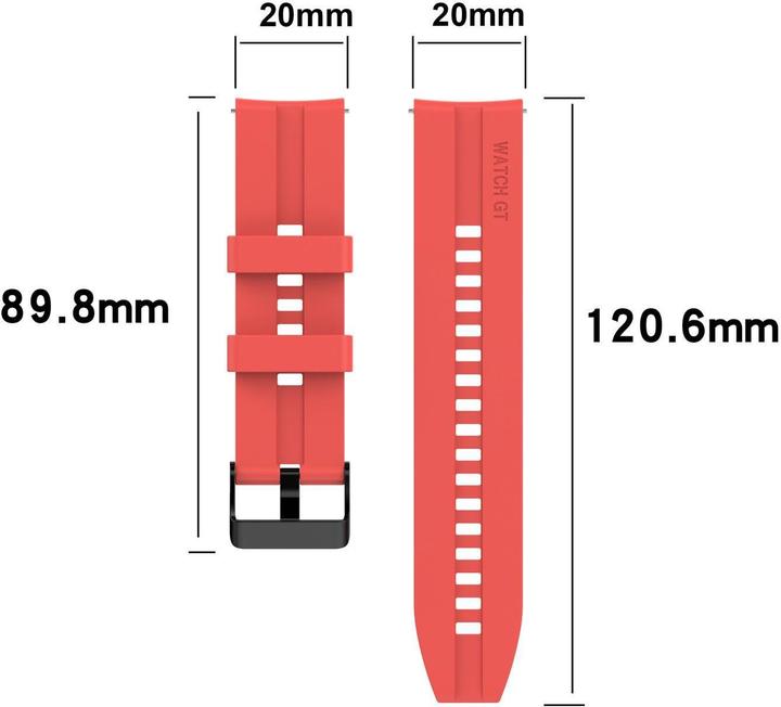 Image du produit Cadorabo Bracelet de montre intelligente (20 mm, Silicone)