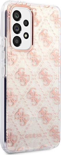 Immagine prodotto Guess GUHCA53PCU4GLPI A53 5G A536 różowy/custodia rigida rosa 4G Glitter (Samsung Galaxy A53 5G)