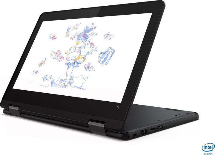 Actual product image Lenovo ThinkPad 11e Yoga (6th Gen) 20SF - Flip design - Core m3 8100Y / 1.1 GHz - Win 1 (11.60", Intel Core M3-8100Y, 4 GB, 128 GB, DE)