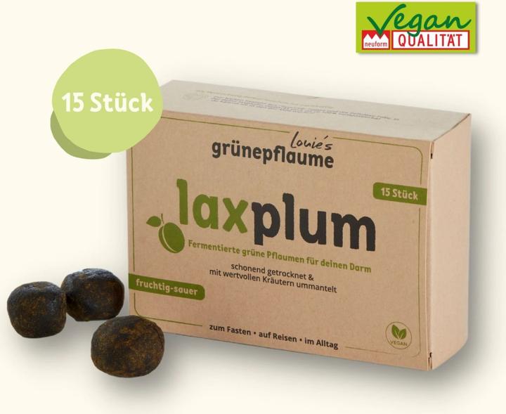 Produktbild Louie's Grünepflaume Laxplum (30 Stück, Beutel)