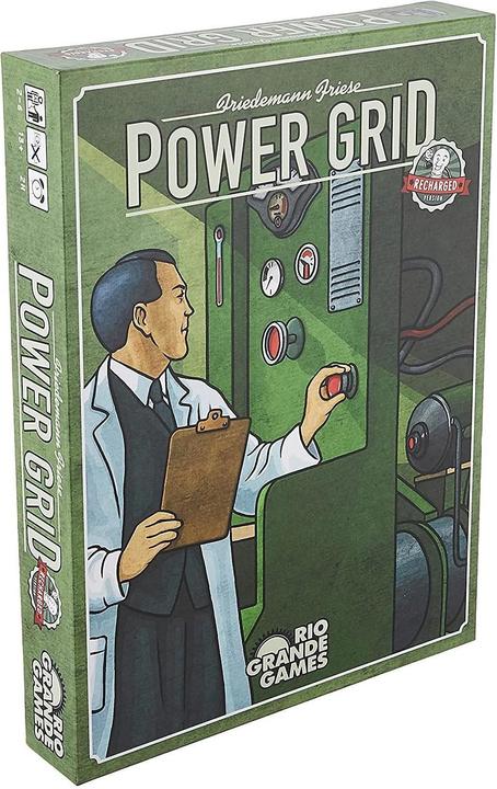 Produktbild Lautapelit Power Grid (Englisch, Dänisch, Norwegisch, Finnisch, Schwedisch)