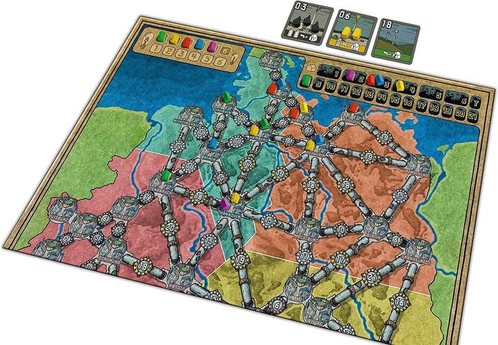 Produktbild Lautapelit Power Grid (Englisch, Dänisch, Norwegisch, Finnisch, Schwedisch)
