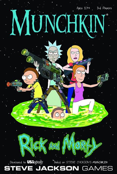 Immagine prodotto USAopoly Munchkin Rick e Morty (Inglese)