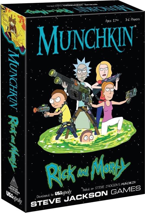 Immagine prodotto USAopoly Munchkin Rick e Morty (Inglese)