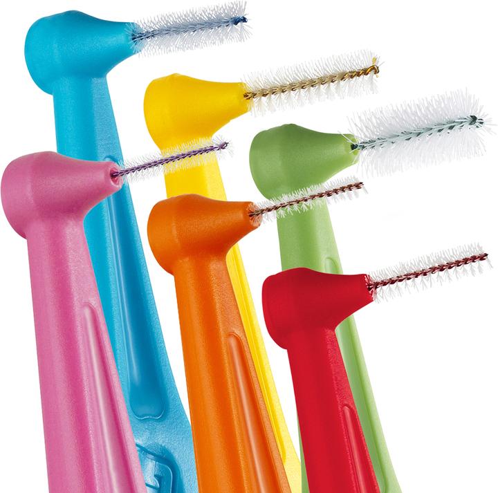 Image du produit TePe Brosses interdentaires Angle Mixed Pack ISO 0-5 (6 x, 0.80 mm)