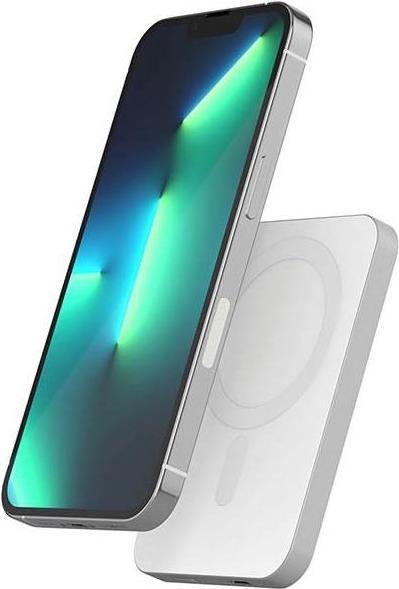 Immagine prodotto Epico Powerbank Magsafe 5000mah Argento (5000 mAh, 15 W)