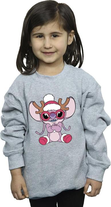 Immagine prodotto Disney Lilo & Stitch Angel Reindeer Felpa Ragazze (116)