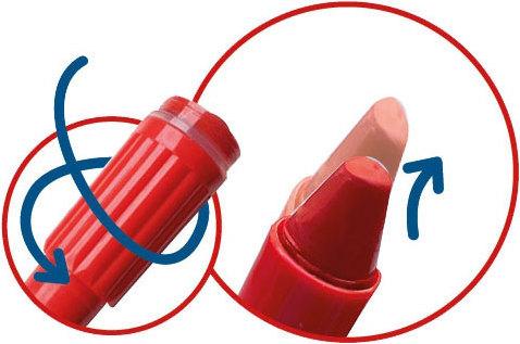 Produktbild Creative kids Wachskreide mit Stempel (Mehrfarbig, 12 x)