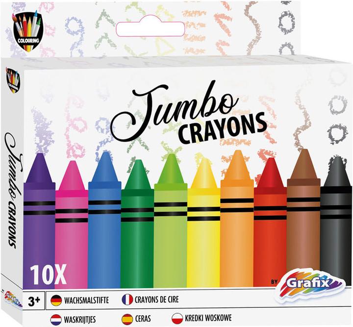 Produktbild Grafix Jumbo Buntstifte Künstler, 10 Stk. (10 x)