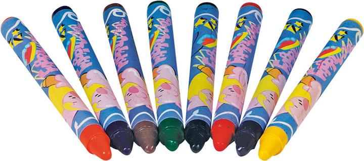 Produktbild Goki Buntstifte für Textilien, 8ST. (Assorted colours, 12 x)