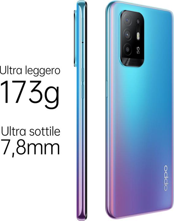 Actual product image OPPO A94 5G (128 GB, Cosmo Blue, 6.43", Dual SIM, 48 Mpx, 5G)