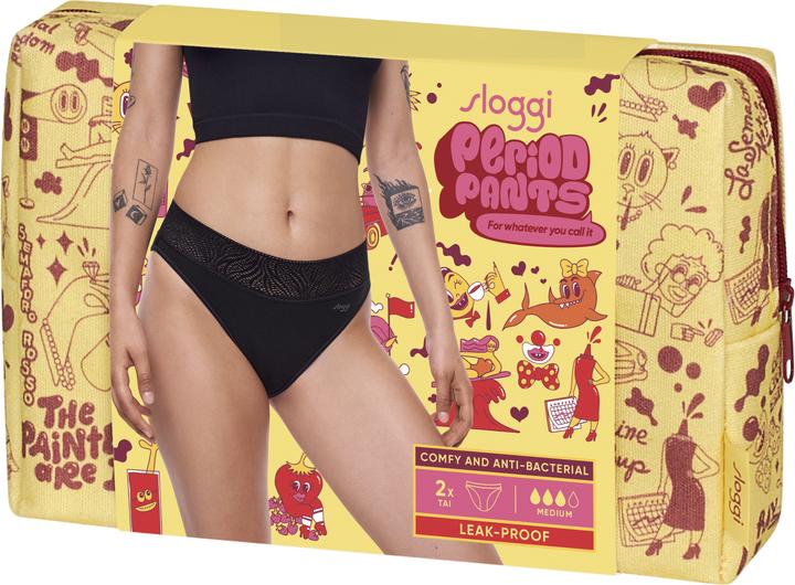 Produktbild Sloggi Period Pants Tai Medium 2P (XL)
