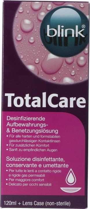 Produktbild Blink TotalCare Lösung + Lensecase Lös (Hartlinsenpflege, 120 ml)