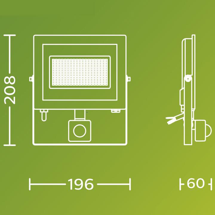 Image du produit Philips Outdoor Ultra-Efficient Flutlicht Lois (4500 lm, IP65)