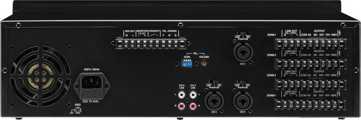 Image du produit Monacor Amplificateur Public Adress PA-4040 40 W 4 zones (Amplificateur)