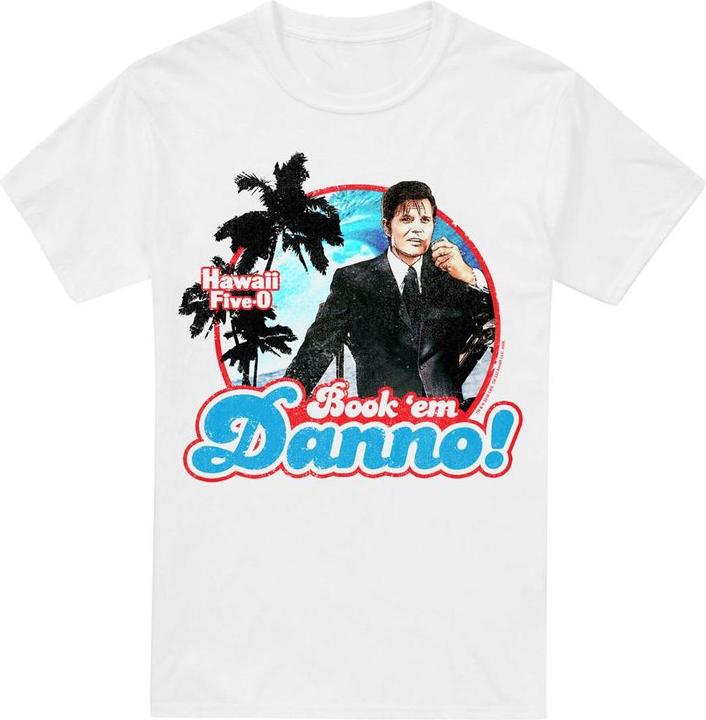 Actual product image Hawaii Five-0 Mens Book Em Danno T-Shirt (XL)
