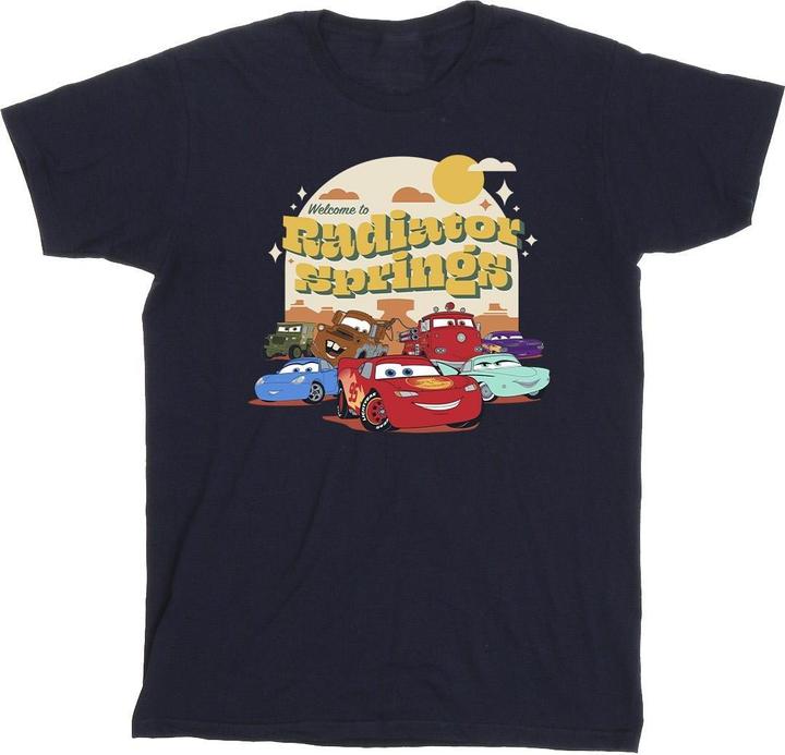 Immagine prodotto Disney Cars Radiator Springs Group Maglietta Uomo (4XL)