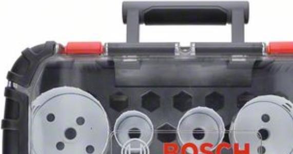 Actual product image Bosch Professional Zubehör 9-piece electrician set, 4 hole saws Progressor for Wood&Metal (19 mm, 25 mm, 38 mm, 44 mm, 83 mm, 68 mm)