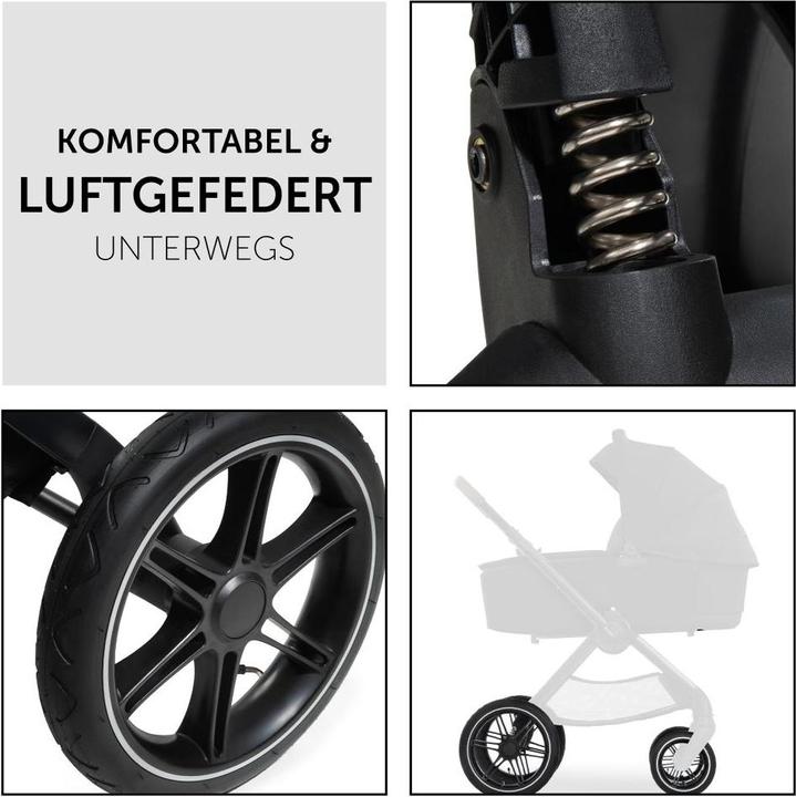Produktbild Hauck 3in1 Kinderwagen-Set Walk N Care Air Trio Kinderwagen 3 in 1