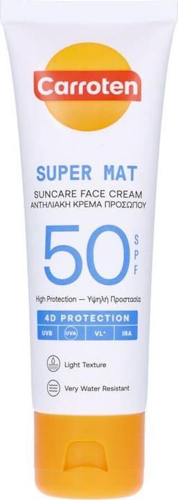 Produktbild Carroten Face Super Mat Cream SPF 50 50 ml (Sonnencreme Gesicht, SPF 50, 50 ml)