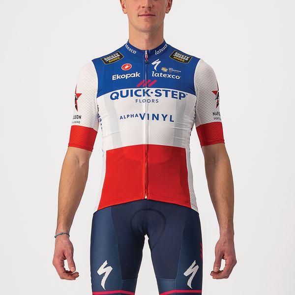 Castelli Quick-Step Alpha Vinyl Competizione Jersey